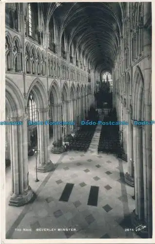 R032593 Das Schiff. Beverley Minster. Walter Scott. Nr. 2675. RP