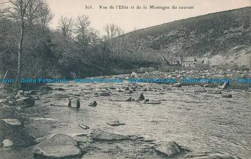 R033727 Blick auf die Ellee und den Berg der Strömung. Nr. 303