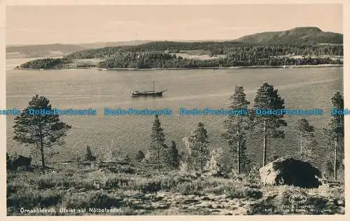 R030992 Ornskoldsvik. Utsikt vid Notbolandet. Akta