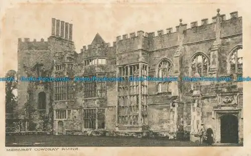 R033785 Midhurst Cowdray Ruinen. G. Roynon. RA