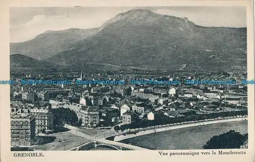 R033796 Grenoble. Panoramablick auf den Moucherotte