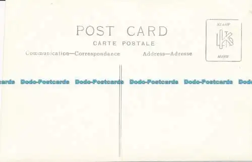 R032685 alte Postkarte. See und Felder