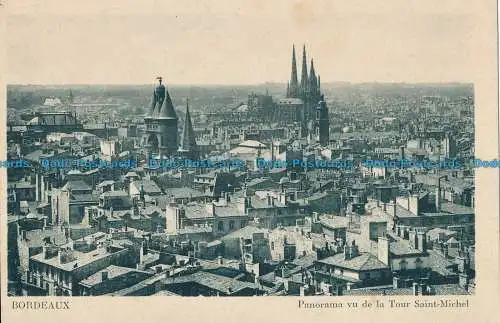 R031900 Bordeaux. Blickblick auf den Turm Saint Michel