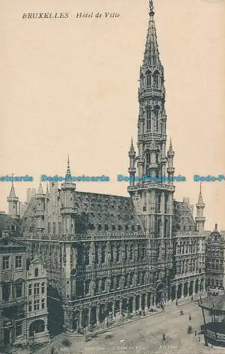 R033810 Brüssel. Rathaus