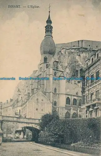 R033815 Dinant. Die Kirche. 1915