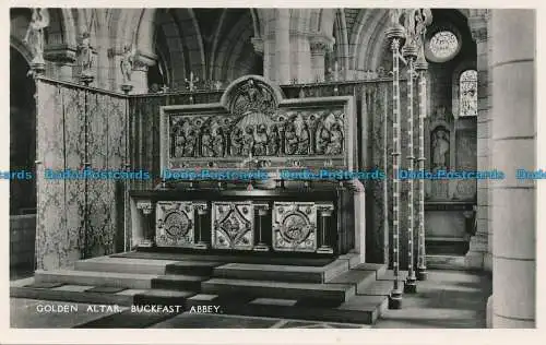 R032703 Goldener Altar. Buckfast Abbey. RP