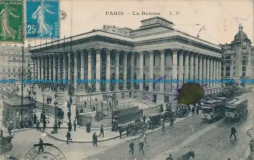 R031924 Paris. Die Börse. L.D. 1921