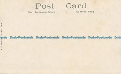 R032728 Alte Postkarte. Bogentür. G.H. Tyndall