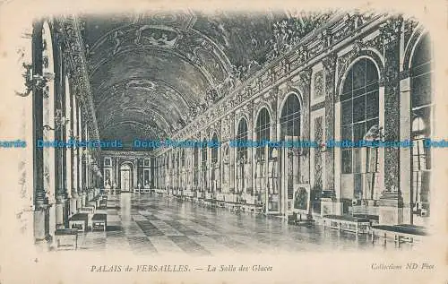 R033868 Schloss Versailles. Die Eishalle. Neurdein Brüder