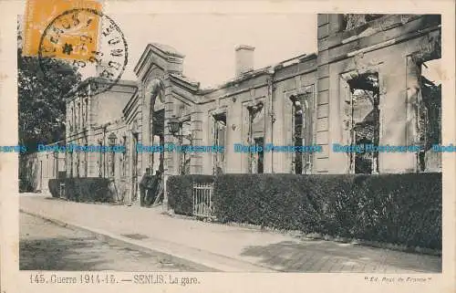 R031985 Krieg 1914 bis 1915. Senlis. dem Bahnhof. Vaugirard. Nr. 145