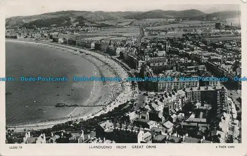 R032783 Llandudno von Great Orme. Tuck. RP. 1953