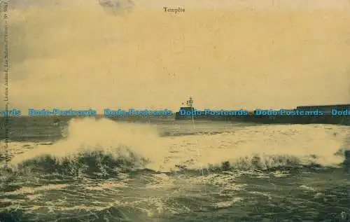 R033936 Tempete. Lucien Amiaud. 1912