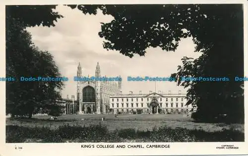 R032838 Kings College und Kapelle. Cambridge. Stearn. RP