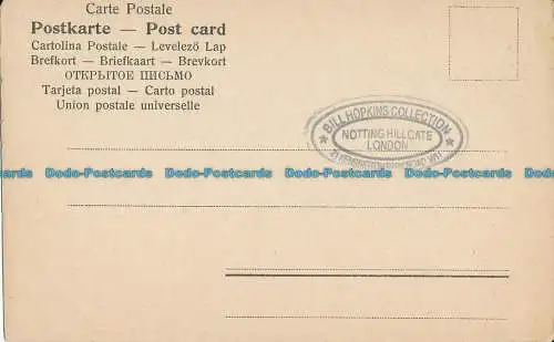 R032066 Alte Postkarte. Frau. D.H.C. Nr. 1833. B. Hopkins