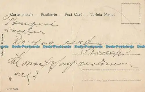 R033985 Alte Postkarte. See