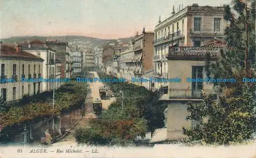 R034004 Algier. rue Michelet. LL. Nr. 65. 1915