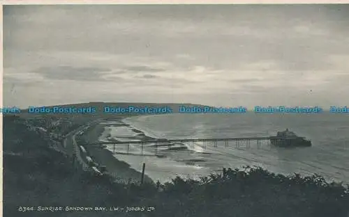 R034127 Sunrise Sandown Bay. I.W. Judges Ltd. Nr. 8344. 1927