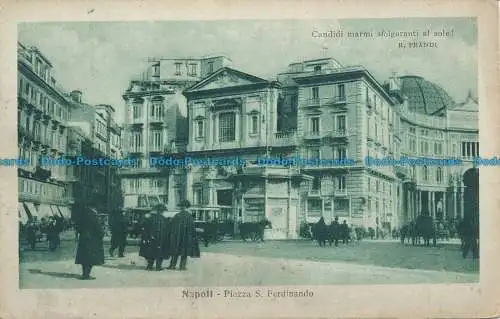 R033010 Neapel. Piazza S. Ferdinand. Domenico Trampetti