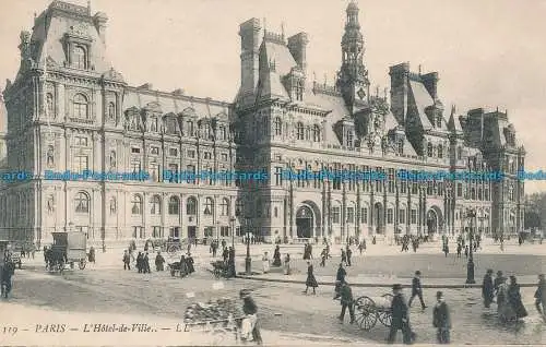 R033135 Paris. Das Rathaus. LL. Nr. 119