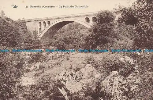 R033143 Uzerche. die Pont du Gour Noir. Nr. 37