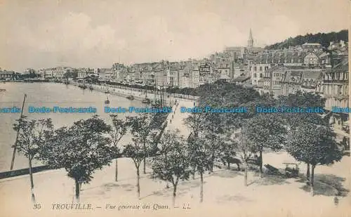 R033162 Trouville. Allgemeine Ansicht der Kais. Levy Fils. Nr. 35