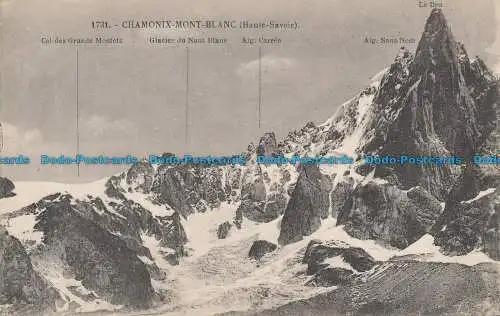 R033178 Chamonix Mont Blanc. Haute Savoie. L. Fauraz