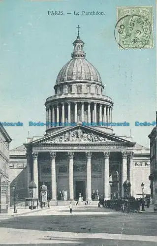 R033187 Paris. Das Pantheon. 1909