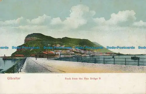 R033205 Gibraltar. Fels von der Neuen Brücke N.V.B. Cumbo