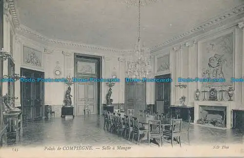 R033274 Palais de Compiegne. Esszimmer. ND. Nr. 145