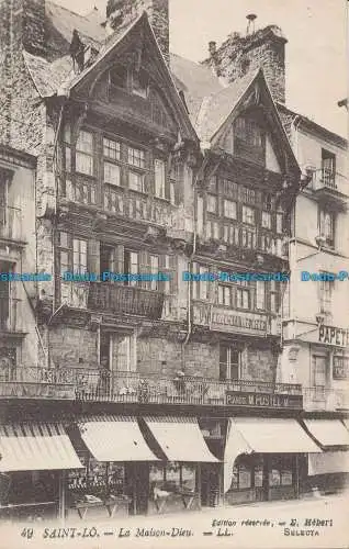 R033275 Saint Lo. Das Haus Gottes. Levy Fils. Nr. 49