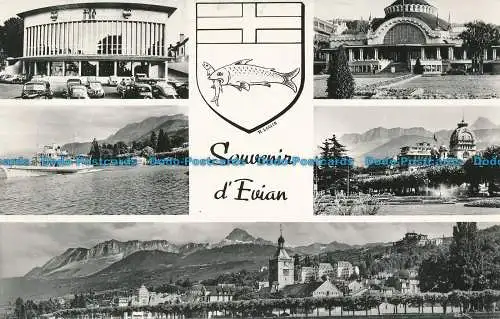 R033294 Souvenir von Evian. Multi-View. RP. 1967