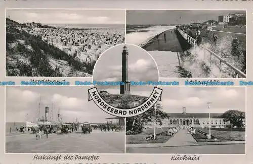 R033319 Nordseebad Norderney. Multi-View. 1955