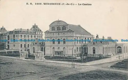 R033337 Wimereux. Das Casino. 1919