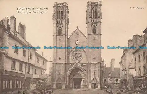 R033342 Chalon sur Saone. Kathedrale St. Vincent