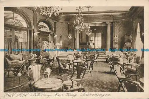 R033356 Hall Hotel Wittebrug. Den Haag Scheveningen