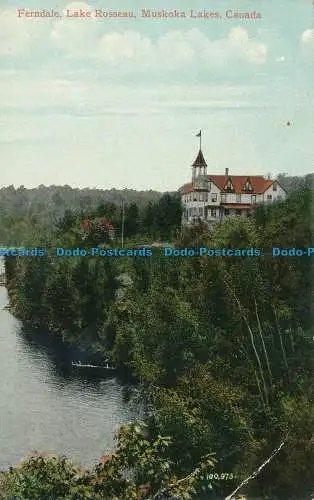 R034223 Ferndale. Lake Rosseau. Muskoka-Seen. Kanada