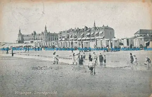 R0348398 Vlissingen. Strandgericht. Trenkler. 1909