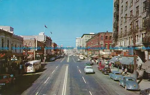 R034409 Douglas Street mit Blick nach Norden von der Fort Street. Victoria. B.C.A.V. Pol