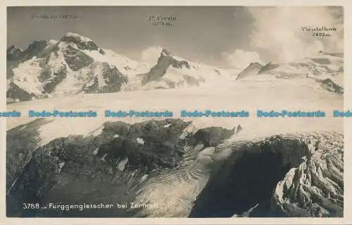 R034475 Furggletscher bei Zermatt. Nr. 3788