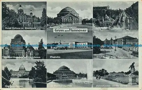 R034486 Gruss aus Hannover. Multi View