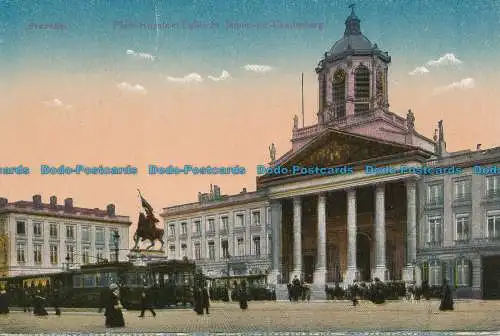 R034491 Königsplatz und Jakobskirche am Caudenberg