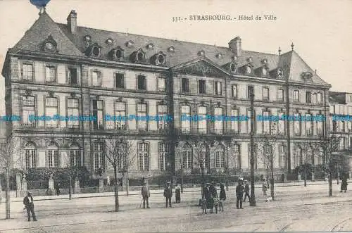 R034513 Straßburg. Rathaus. Bergeret