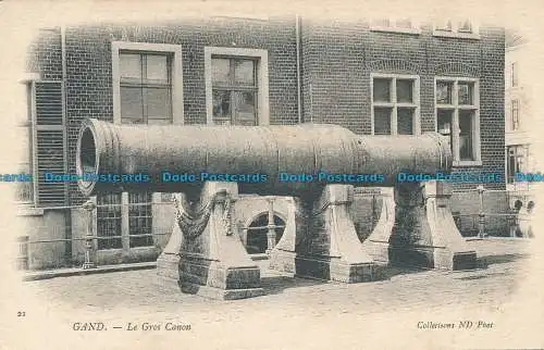 R034644 Gent. Die große Kanone. ND. Nr. 21