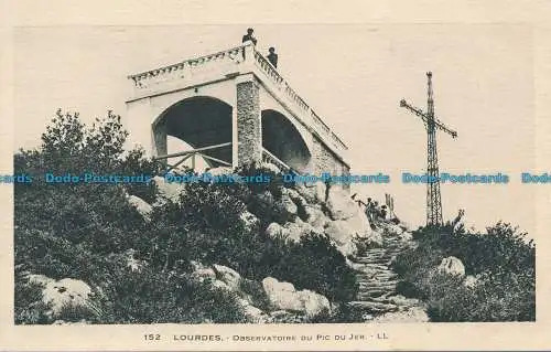 R0348658 Lourdes. Observatorium des Pic du Jer. Levy und Neurdein vereint. Nr. 152