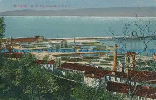 R034693 Gibraltar. H.M. Dry Docks N.V.B. Cumbo