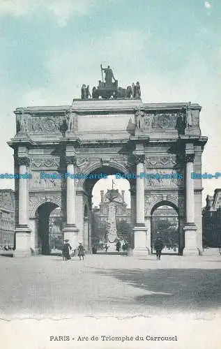 R034777 Paris. Triumphbogen des Karussells