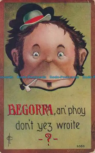 R035204 Begorra an Phoy Do not Yez Wroite. 1910