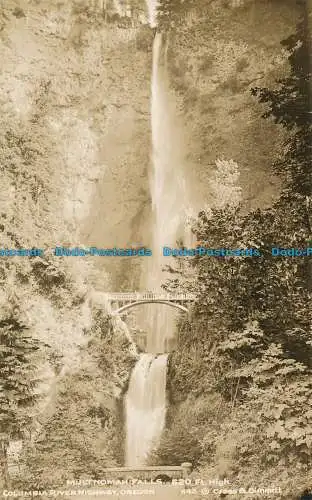 R035211 Multnomah Falls. Kreuz und Dimmmitt