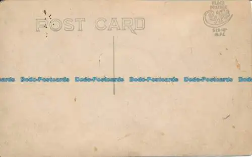 R035227 Alte Postkarte. Ein Mann und ein Pferd