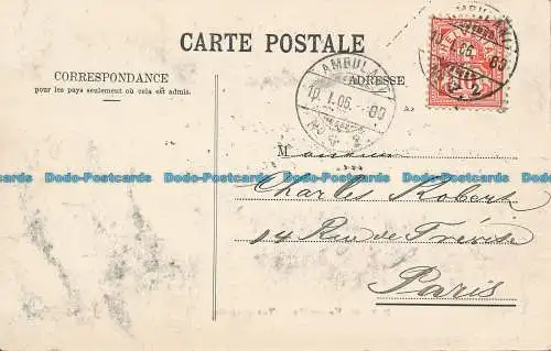 R0348847 Neuveville. Allgemeine Ansicht. A. Juniier. 1906